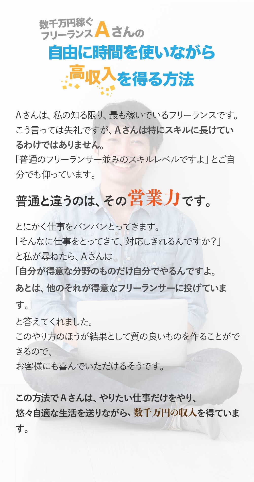 フリーランスAさん